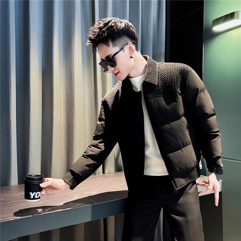 MY2511-P138控178棉衣外套男冬季高级感加厚时尚棉袄新款休闲立领,男装棉衣,星座102A（原电商D309-1）