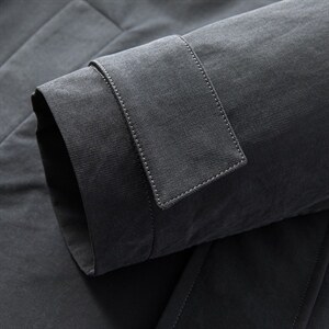 时尚可拆卸帽外套新款冬装风衣休闲中年男士长风衣ASD52112-P300，男装风衣，电商B212（原钱塘6029）