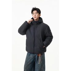90%绒新标有报连帽韩版宽松羽绒服外套Y995/P350现货，男装羽绒服，星座202