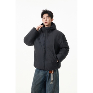 90%绒新标有报 连帽韩版宽松羽绒服外套Y995/ P350 现货图片