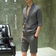 夏季休闲运动套装夜场服务生工作服两件套钱塘6005-366-特，男装套装，星座1112-5（原712-5）