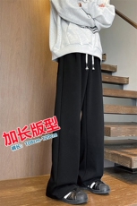 春季加长版高个子休闲卫裤男款188cm110直筒阔腿休闲裤KZ006P45，男装休闲裤，电商B312
