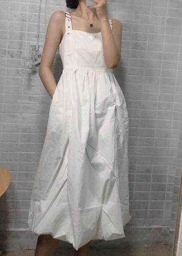 时间洋气款吊带连衣裙，女装背心吊带，转角爱尚