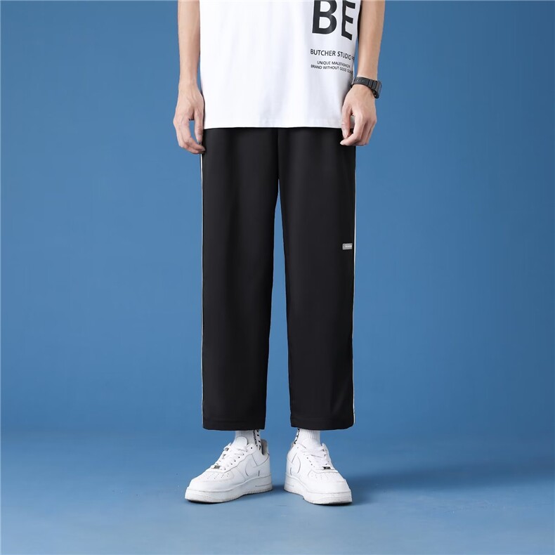 218-1-P35-QD121夏季宽松休闲九分裤,男装休闲裤,四季星座218-1