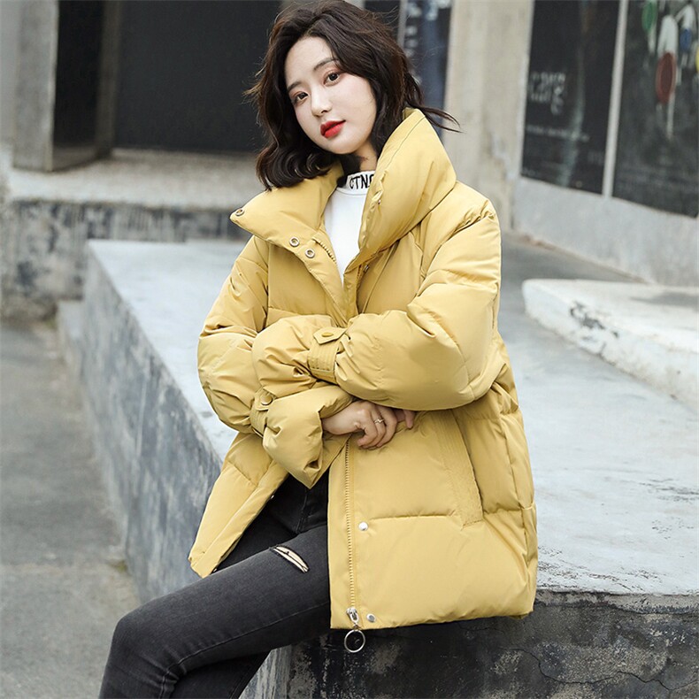 气质时尚潮流棉衣/棉服宽松2020年冬季休闲长袖优雅,女装棉衣/棉服,奋斗女王