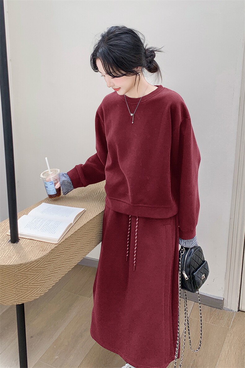 新品休闲运动套装裙两件套2C212-G22-P135-K198,女装套装/套裙,2C212