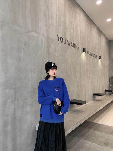 新品加绒卫衣，女装卫衣/绒衫，碧沁伊人