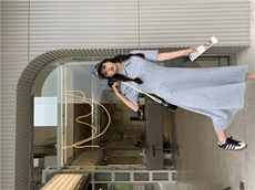 纯色POLO领连衣裙女夏季新款通勤休闲泡泡袖裙子82335-P110-K148，女装连衣裙，辉之琳