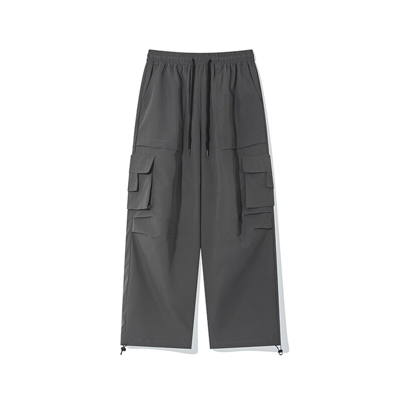 防晒速干裤男夏季降落伞宽松直筒高街潮牌工装休闲长裤K808p25,男装防晒衣,电商D315A