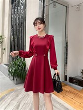 淑女型连衣裙，女装连衣裙，千禧宏运