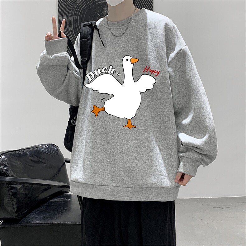 S6273-P28秋季圆领卫衣男大码韩版宽松长袖外套,男装卫衣,电商A040