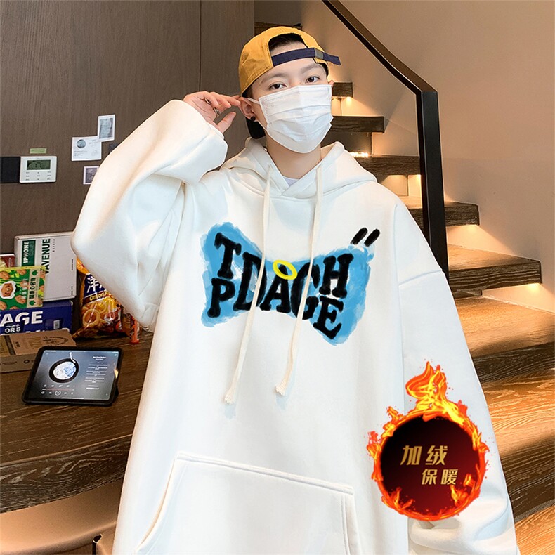 500克重磅秋冬美式加绒加厚卫衣外套DL1579常规特P35加绒特40,男装卫衣,电商A486