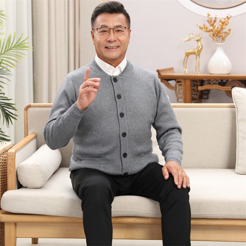 2025年秋季净面情侣兜时尚百搭通勤简约休闲,男装中老年男装,亚东羊绒制品