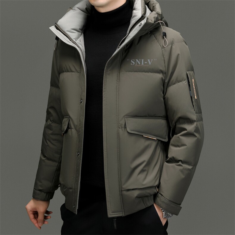 DF22334钱塘2020-2新款冬季时尚休闲有帽简约中年男士羽绒服P290,男装羽绒服,钱塘207-2