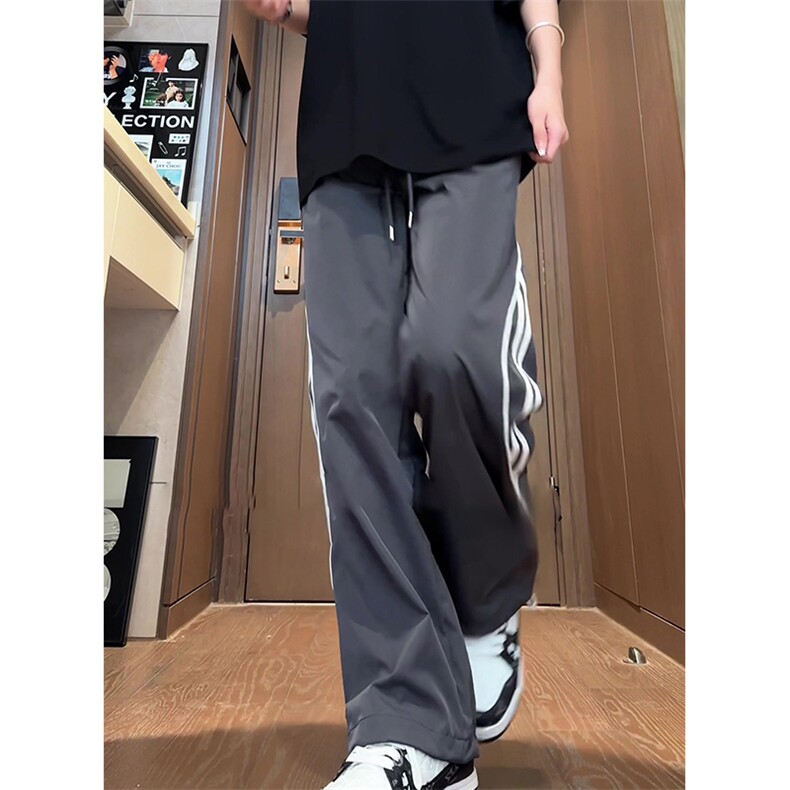 2024夏新款三防情侣冲锋裤宽松直筒工装伞兵休闲裤男K2363-P58图片