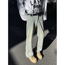 牛仔裤男2025春季新款美式直筒长裤NT804P45，男装牛仔裤，星座1116-2