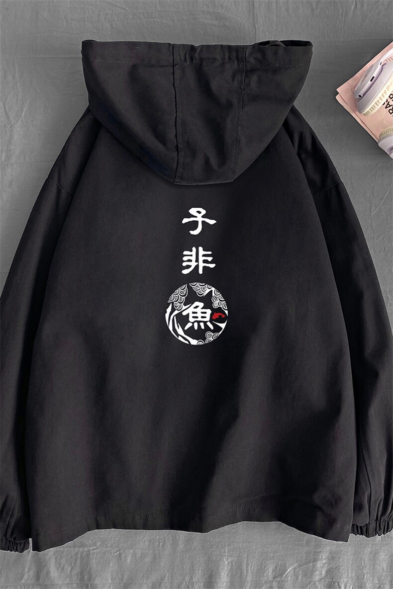 JK41070-P85纯棉连帽夹克男士大码工装夹克男外套男,男装夹克,电商A040