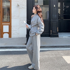 26春季新款斜肩套装6675-P185-K298，女装套装/套裙，2C317