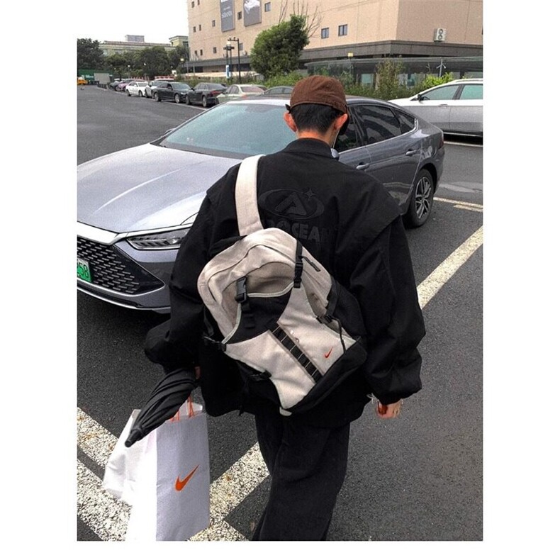全黑廓形大版外套复古水洗全棉万针刺绣防风衣,男装夹克,星座506A