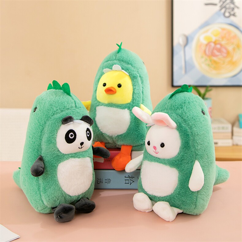 恐龙变身，朱艳辉毛绒玩具
