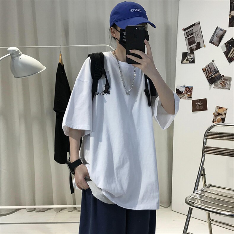 XZ115A-T06200克纯棉男女字母印花大码S-5XL10色T恤衫圆领半袖,男装T恤,星座115A-3