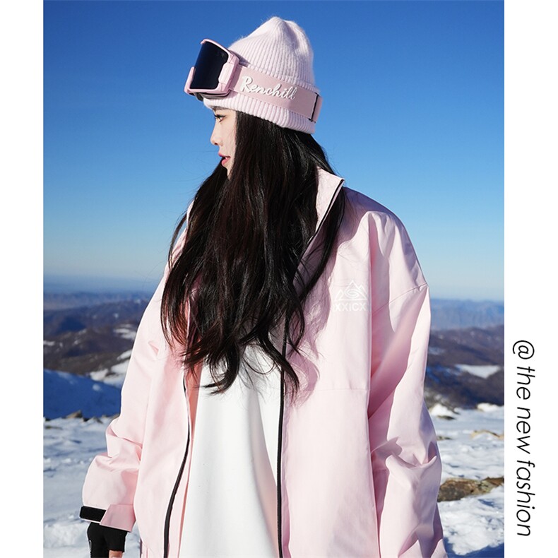 24冬新防风防水单双滑板滑雪服男女同款滑雪服衣裤套装TZ032-P210,男装休闲套装,电商A001-1
