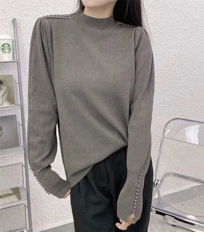 公主袖半高领，其它，魅力元素