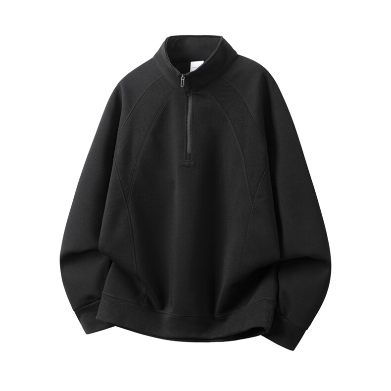 纯色高领卫衣CT06-P50控78，男装卫衣，星座608(原A046)