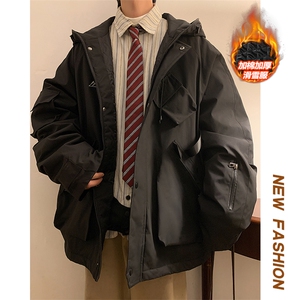 户外防风防水多口袋单板滑雪服男加棉加厚保暖外套M78-P155控218图片