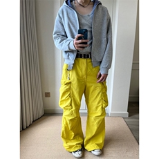 现货网图蓝格子两面穿连帽开衫卫衣外套小高腰夹克潮WT30--P65，男装夹克，电商C310