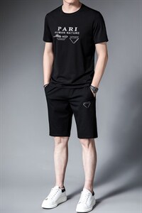 中老年男士运动服套装2023夏季新款冰丝免烫爸爸休闲跑步三件套图片