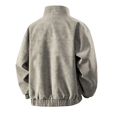 2026春季新款得物品质休闲皮夹克飞行服皮衣男防外套730-P58，男装夹克，星座1402-2