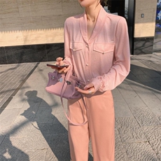 2021春季新品淑女风衬衣，女装，M.W 嫚维