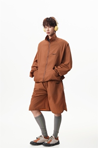 8XL-M 特大码冰丝防晒服短裤套装男户外防晒衣运动外套潮TZ102P65图片