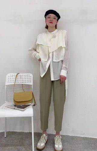 【现货】春夏设计款衬衫/防晒，女装衬衫，一·贝宣