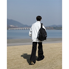 8XL-M三条杠运动卫衣特大码美式条纹立领夹克开衫外套JK5205/P65，男装夹克，电商B238