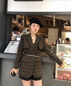 星雨阁2021秋装新款西装外套 现货,女装西装,星雨阁