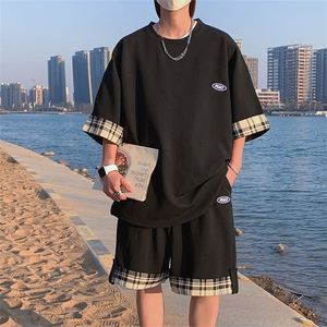 夏季短袖短裤套装 TZ369P60图片