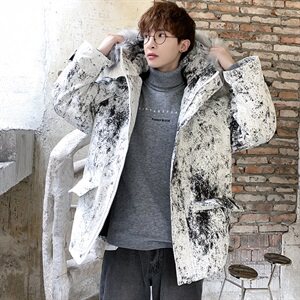 204-MY06 棉服男潮牌ins 潮流 2021新款棉衣冬季外套棉图片