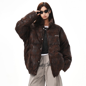 新款现货美式复古加厚棉衣潮款 中性风 225-2-Y211-P155-控198图片