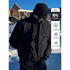 男士秋冬季2025新款潮流加厚保暖夹克外套男款冬装上衣TT5020P79，男装T恤，星座1013-5