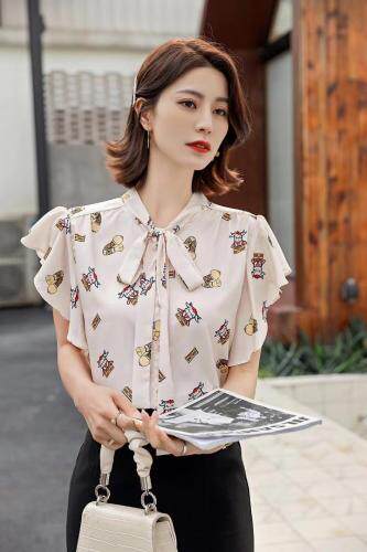 2021新款碎花短袖，女装，初婇