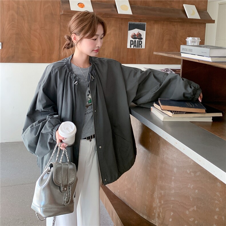 大货韩版宽松oversize工装外套2C206-L591-P165-K248,女装短外套,2C206