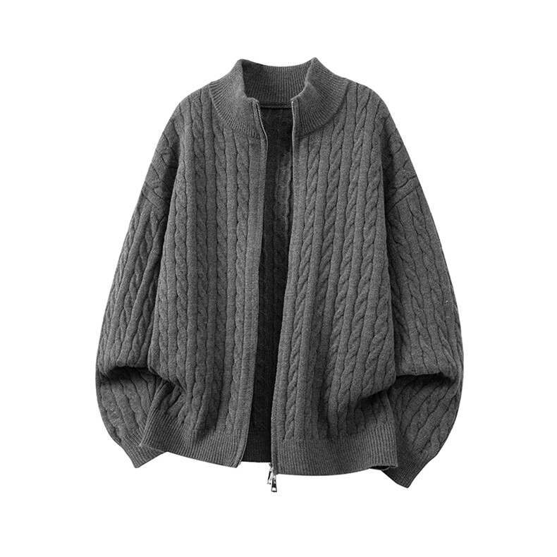 2025拉链毛衣开衫A169-MK2501p65控98，男装针织衫/毛衣，电商A169