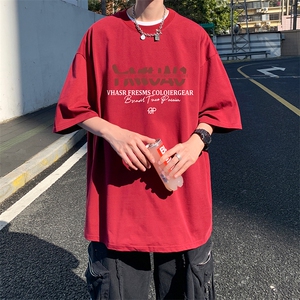 量大优 供视频 220克美式短袖t恤T3127得物直播有280克品质图片
