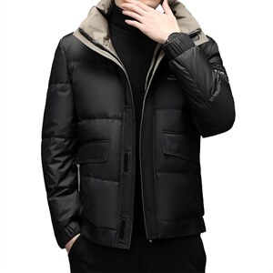 羽绒服男爸爸冬装外套灰鸭绒中年男冬款加厚外套YYYR062132-P275，男装羽绒服，电商B212（原钱塘6029）