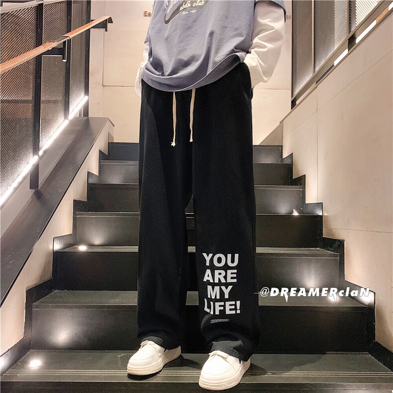 k1008-p55-控78 M-5XL 拉链拼色黄泥在高阶宽松大码牛仔裤cityboy图片