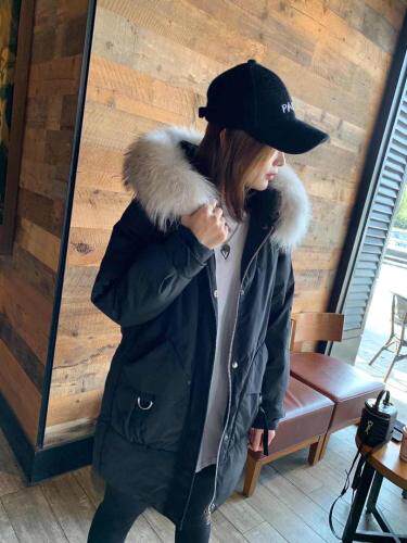 【冬季】新款羽绒大毛领韩版时尚羽绒服，女装羽绒服，E莎