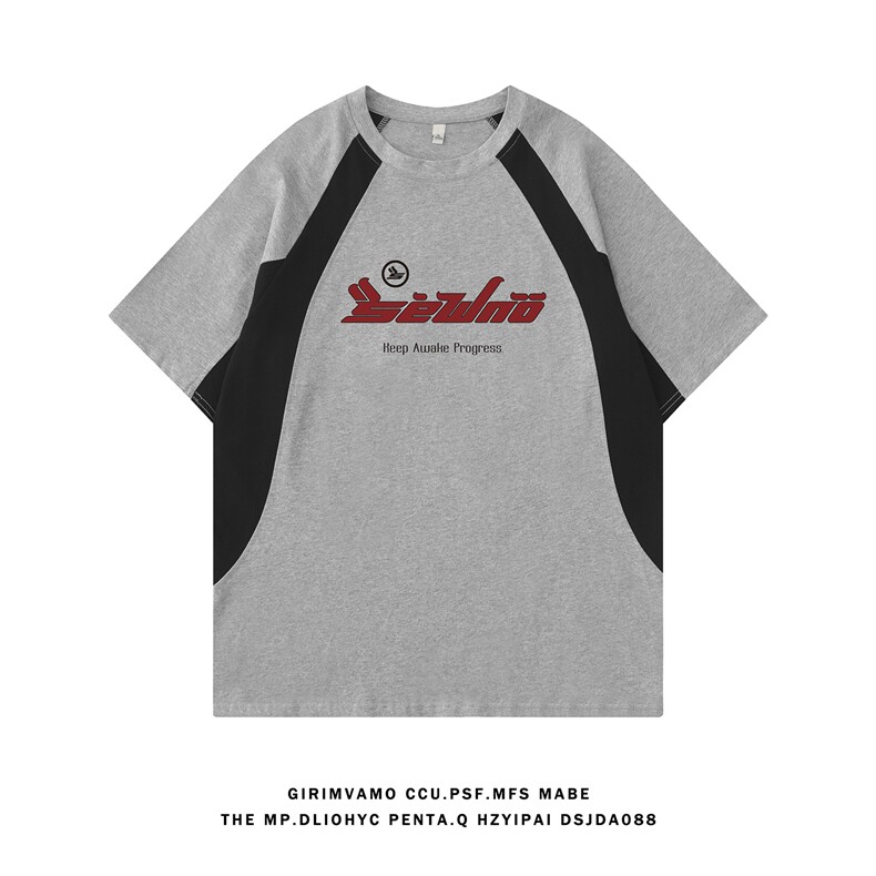 白底佛电商A188-DT7102-TP40230克32支双纱精梳100棉T恤控68，男装T恤，电商A188