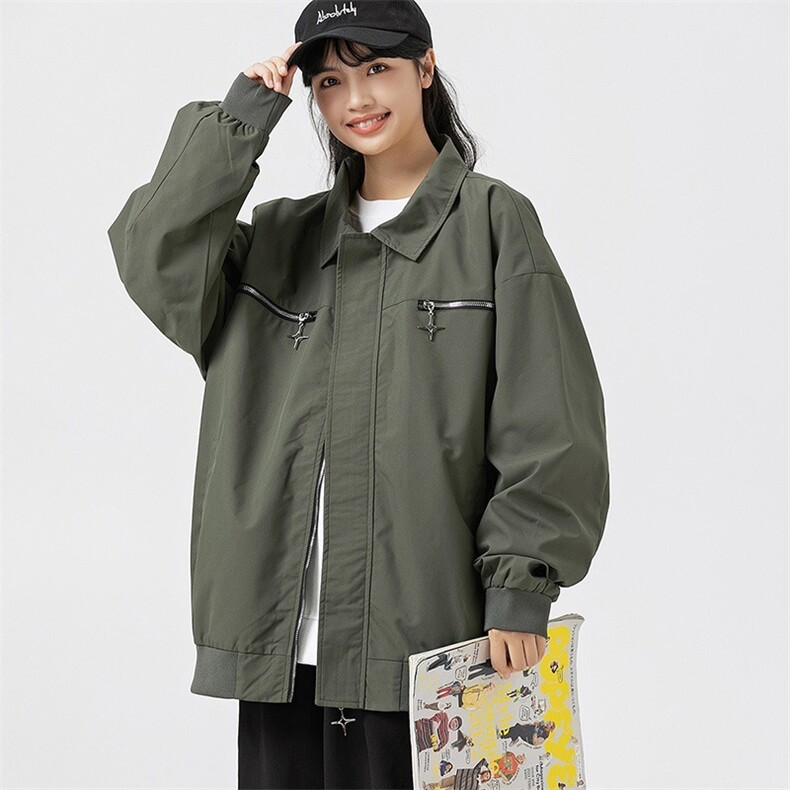 1506-1/JWT1991/P60百搭宽松时尚夹克男女款情侣2026新款,男装夹克,星座1506-1